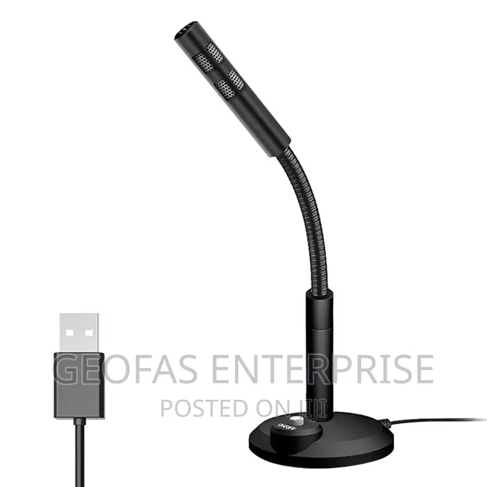 USB Desktop Computer Condenser Recording Mic