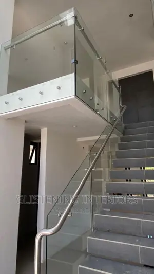 Staircase With Handrail