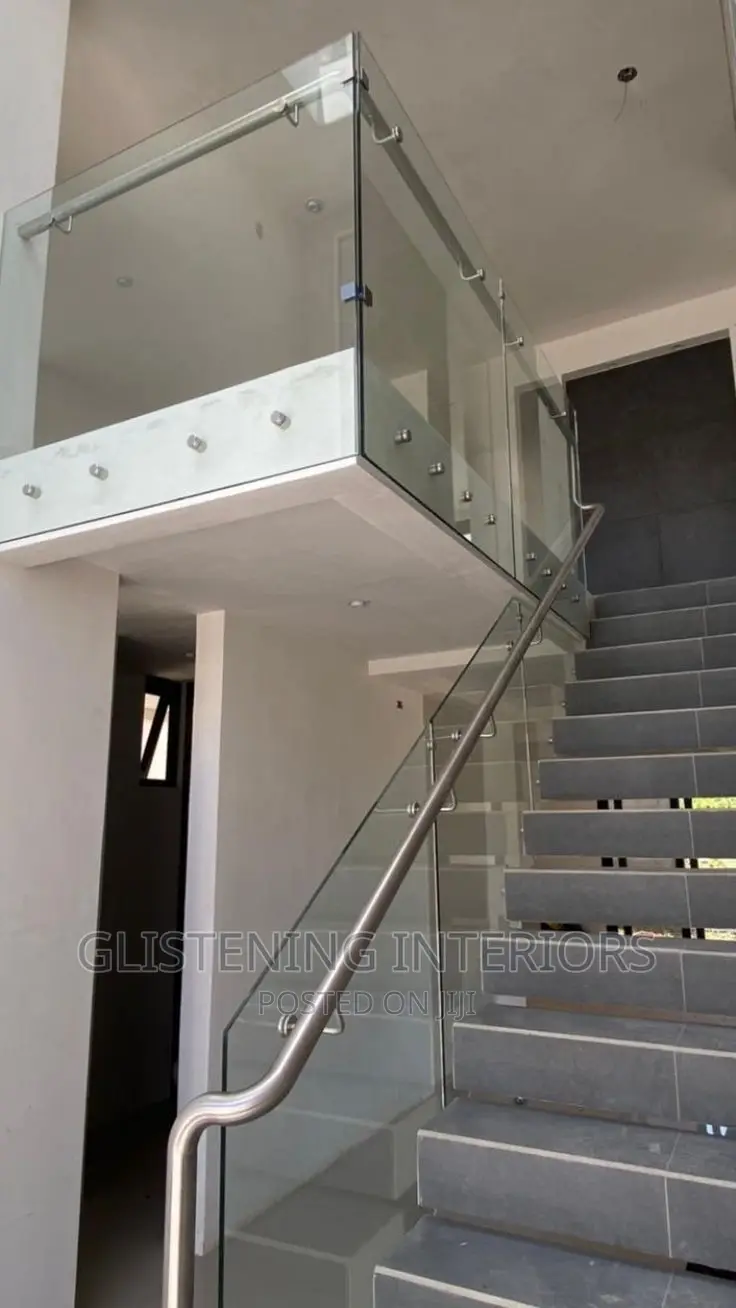 Staircase With Handrail