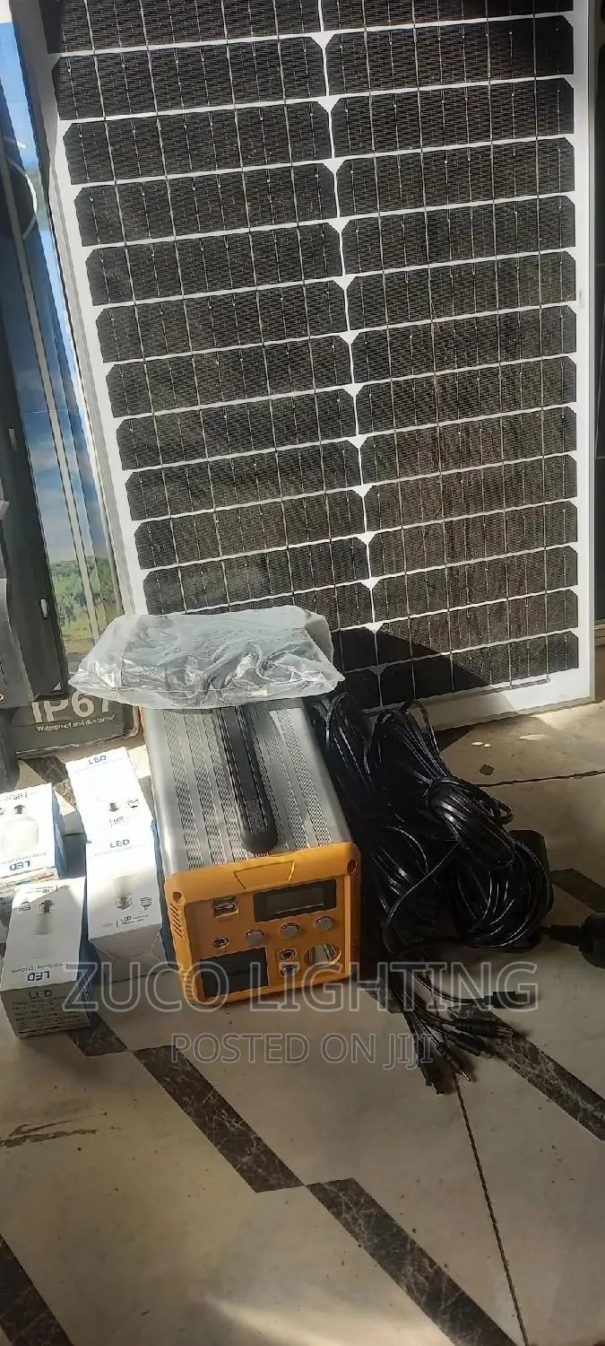 All in One Solar Power Generator With Separate Panels