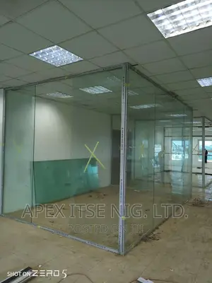 Office Rimless Glass Partition