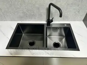Double Quality Black Sink