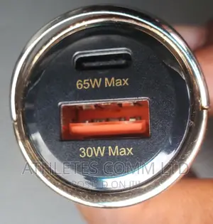 Super Fast 65watts Type C Car Charger