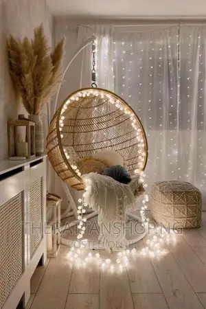 Single Seater Cane Swing Chairs