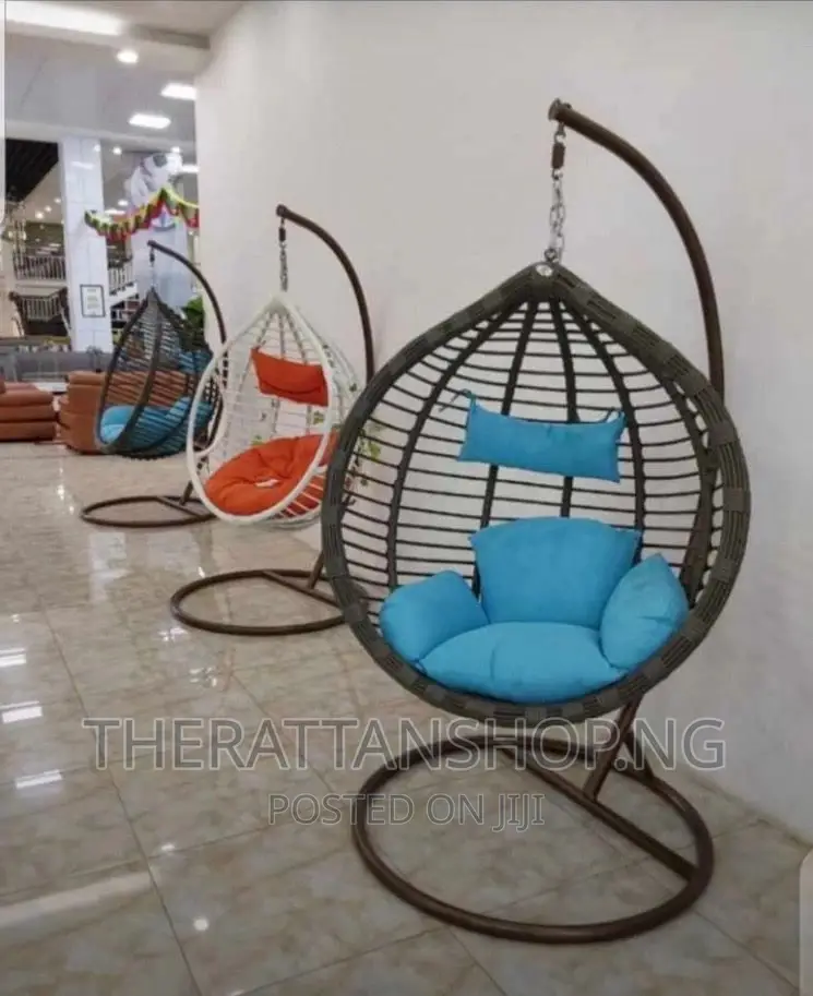 Single Seater Cane Swing Chairs