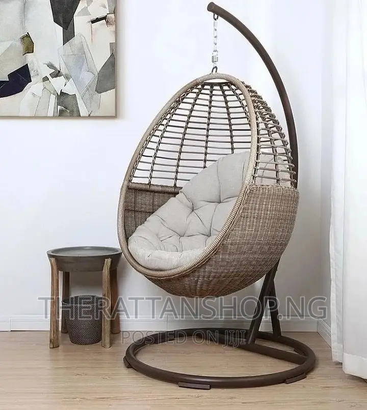 Single Seater Cane Swing Chairs