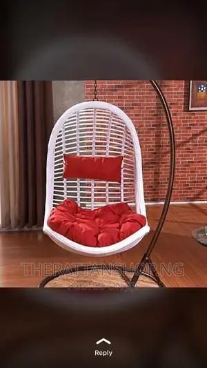 Single Seater Cane Swing Chairs
