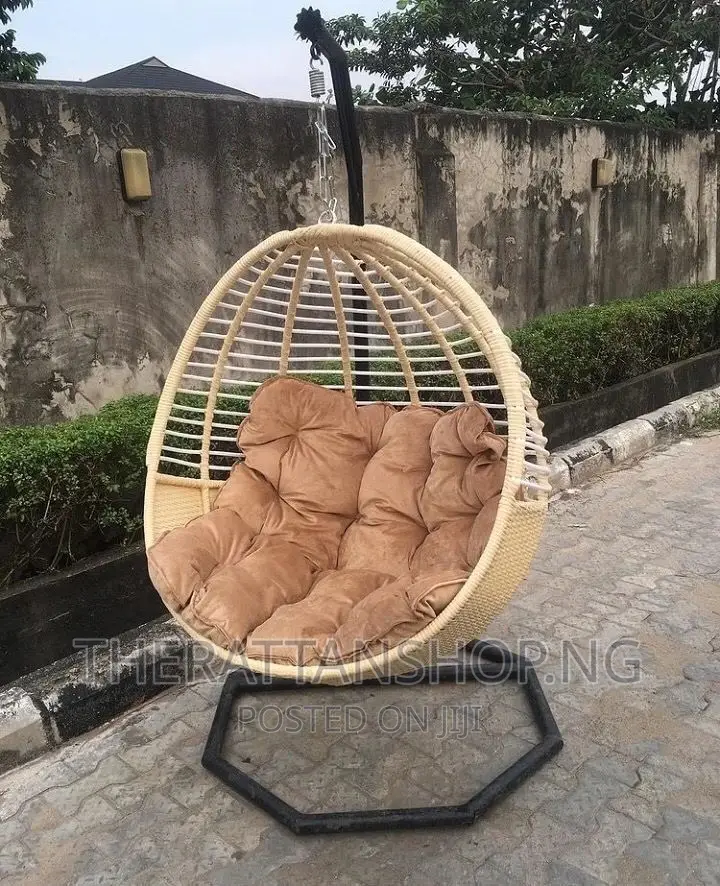 Single Seater Cane Swing Chairs