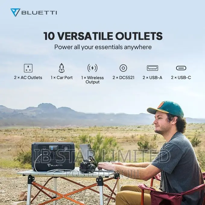 1000W Free Delivery BLUETTI 716w/H Portable Solar Generator