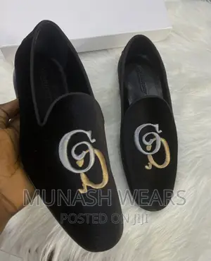 Italian Conti Velvet Shoe