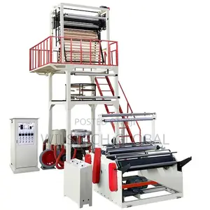 HDPE-LDPE Plastic Bag Film Blowing Extruder Machine