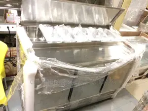 Salad Bar and Preparation Table