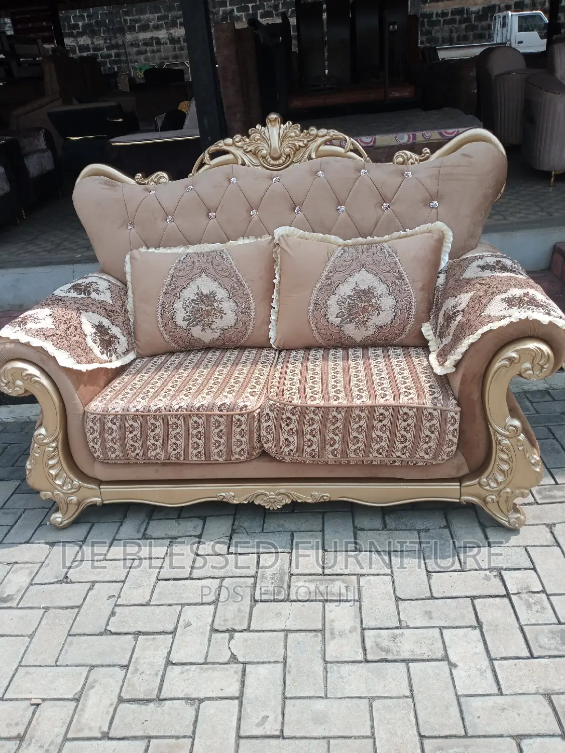 Gold Royal Sofa