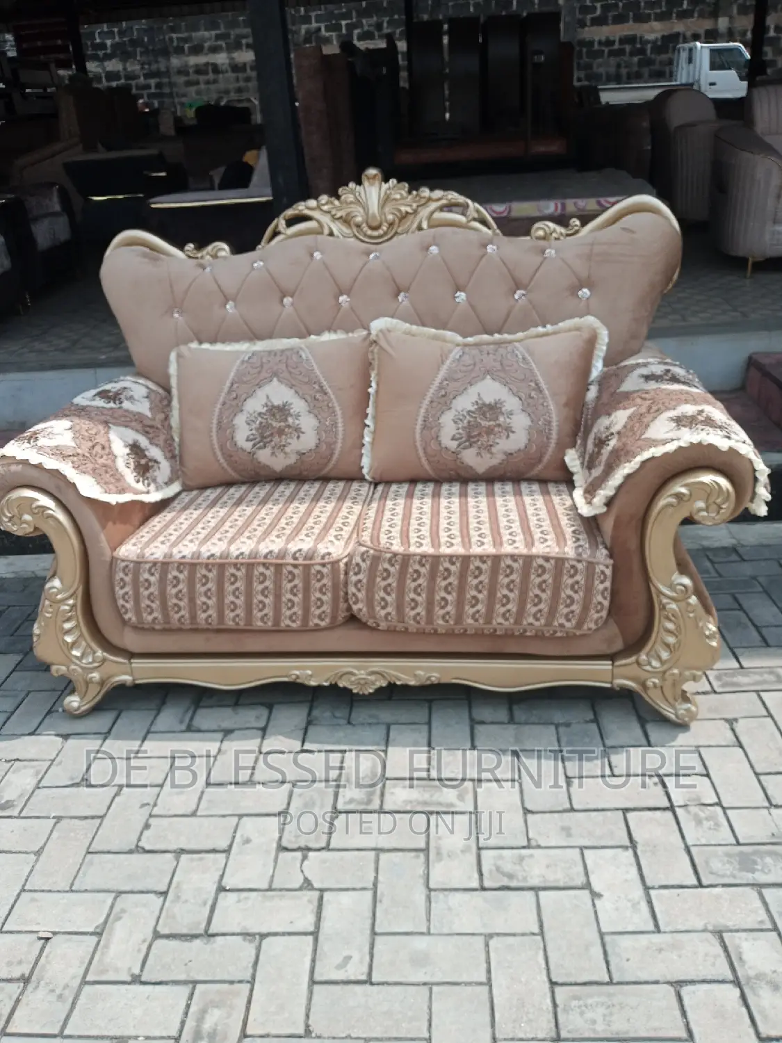 Gold Royal Sofa