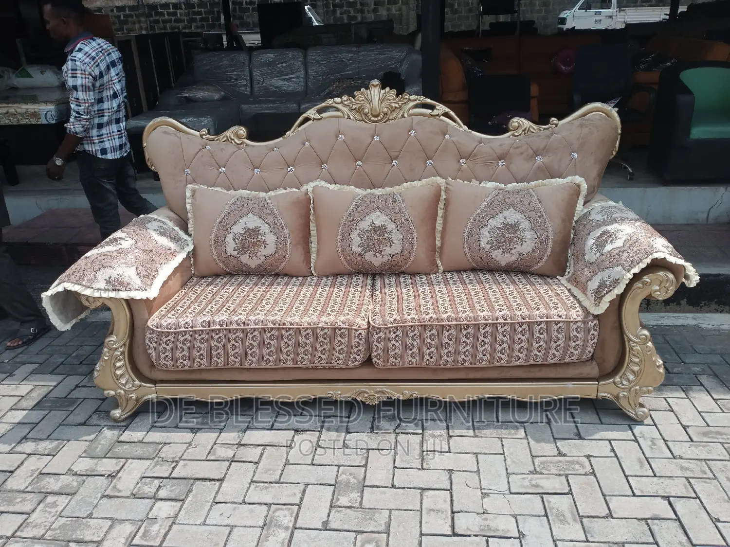 Gold Royal Sofa