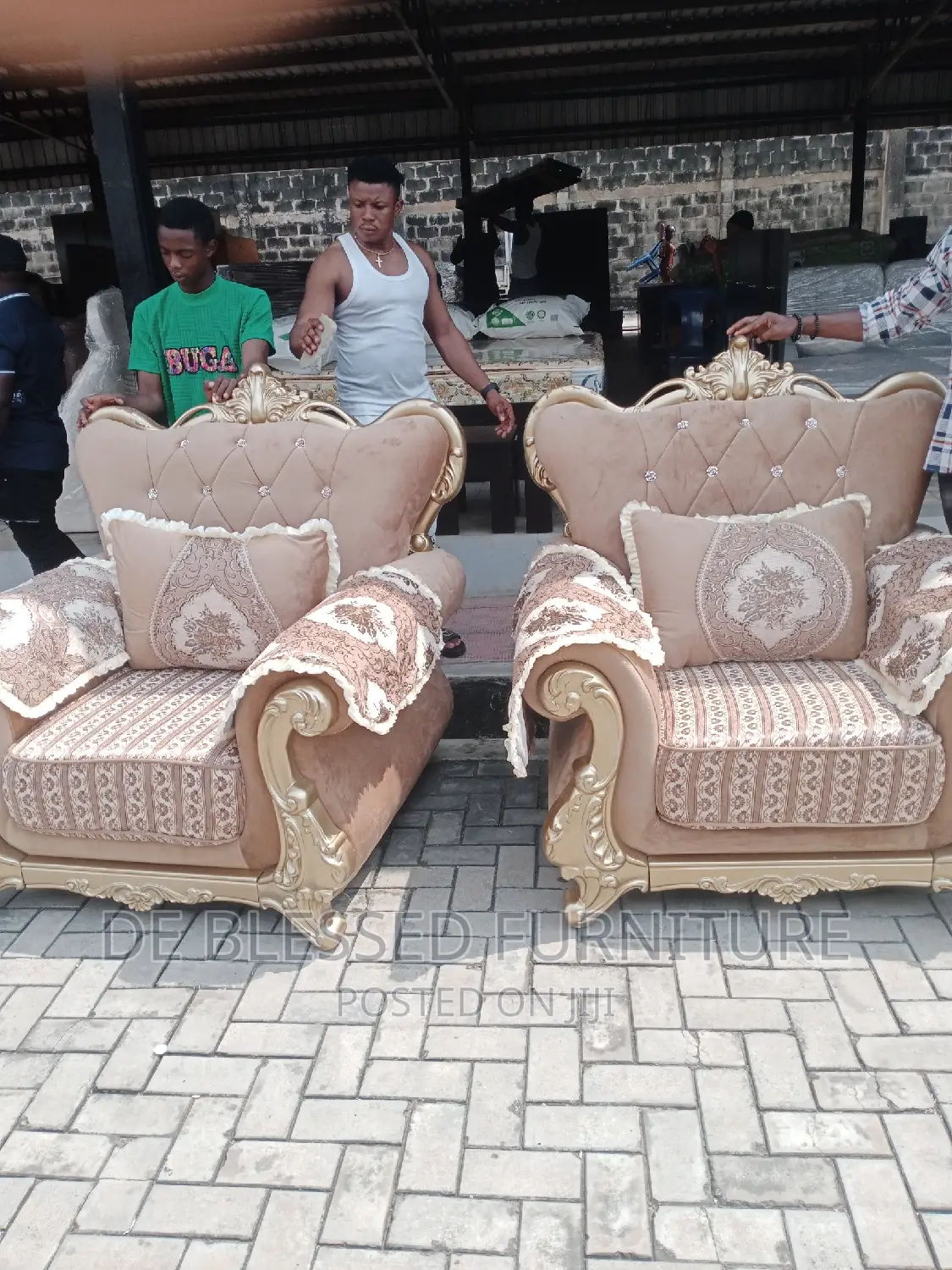 Gold Royal Sofa