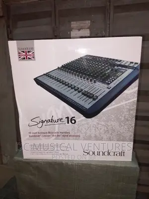 16 Channel Soundcraft Mixer