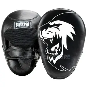 Combat Gear Leather Curve Punch Mitts (Punching Pad)