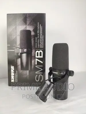 Original Shure Sm7b Studio Microphone (Cardioid and Dynamic)