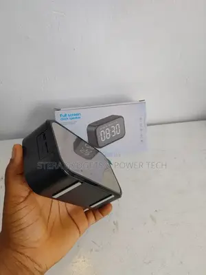 Mini Bluetooth Speaker With Alarm Clock