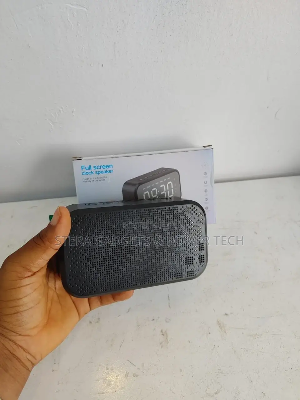 Mini Bluetooth Speaker With Alarm Clock