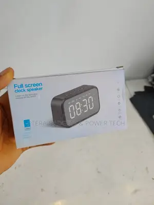 Mini Bluetooth Speaker With Alarm Clock