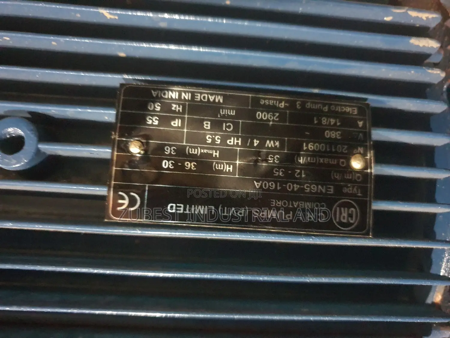 Water Pump 5.5hp 100% Copper