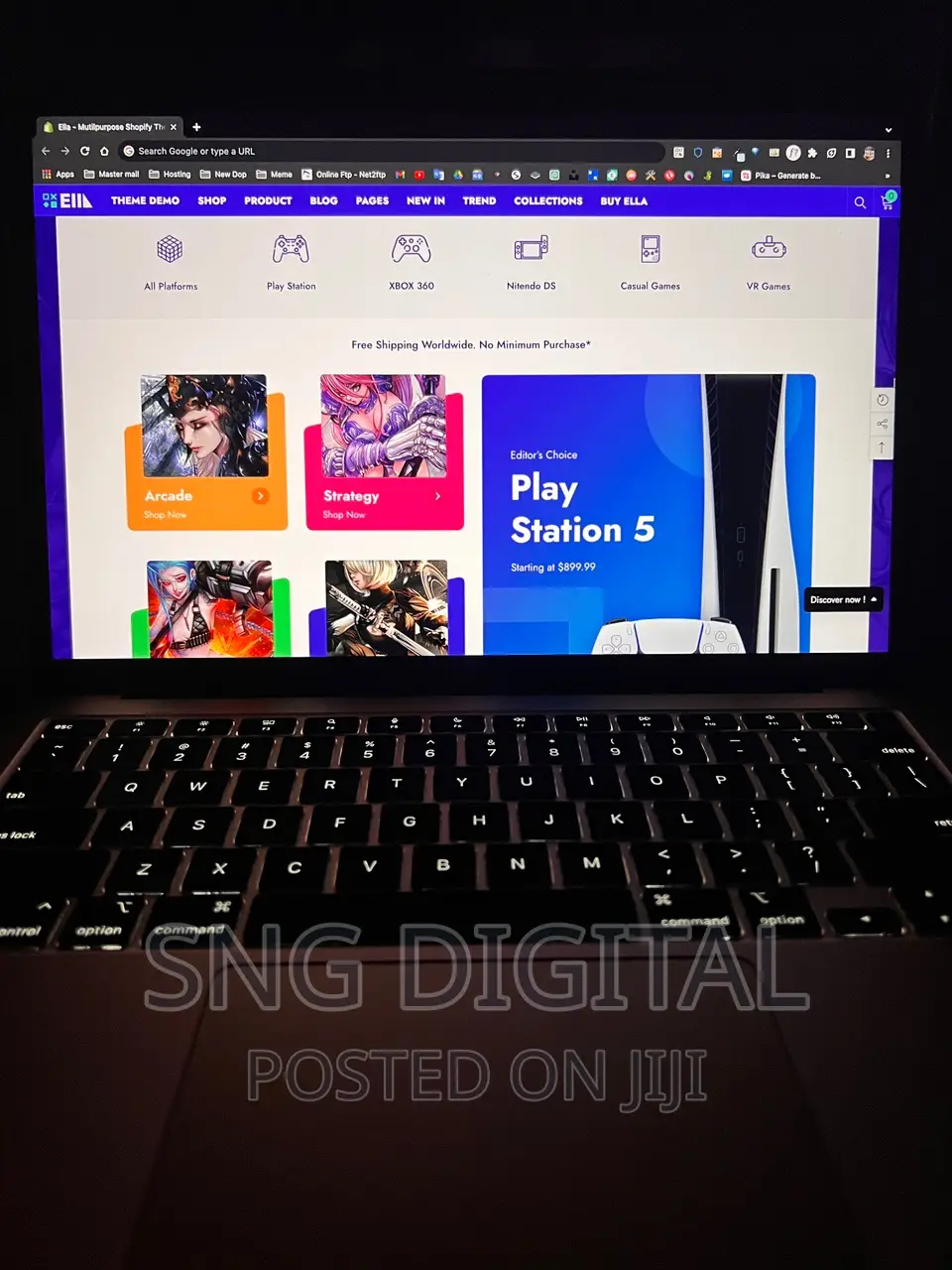 I Design Modern Ecommerce Website Shopify Store