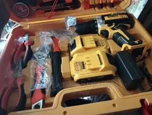 Cordless Drill With Tools(Dewalt)