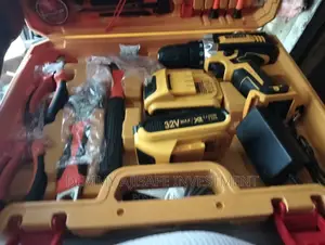 Cordless Drill With Tools(Dewalt)