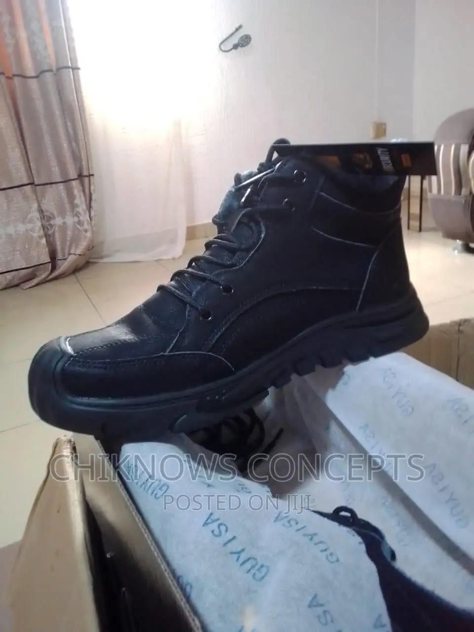 Guyisa Climber Steel Toe Safety Boot