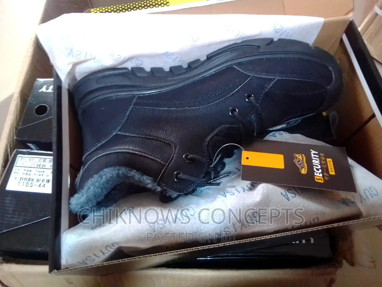 Guyisa Climber Steel Toe Safety Boot