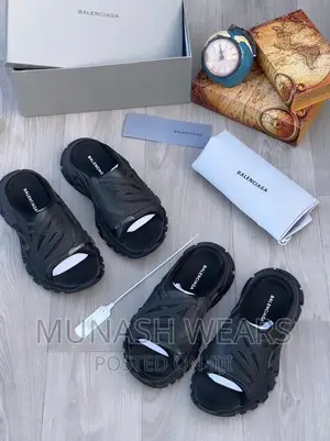 BALENCIAGA Track Slipers