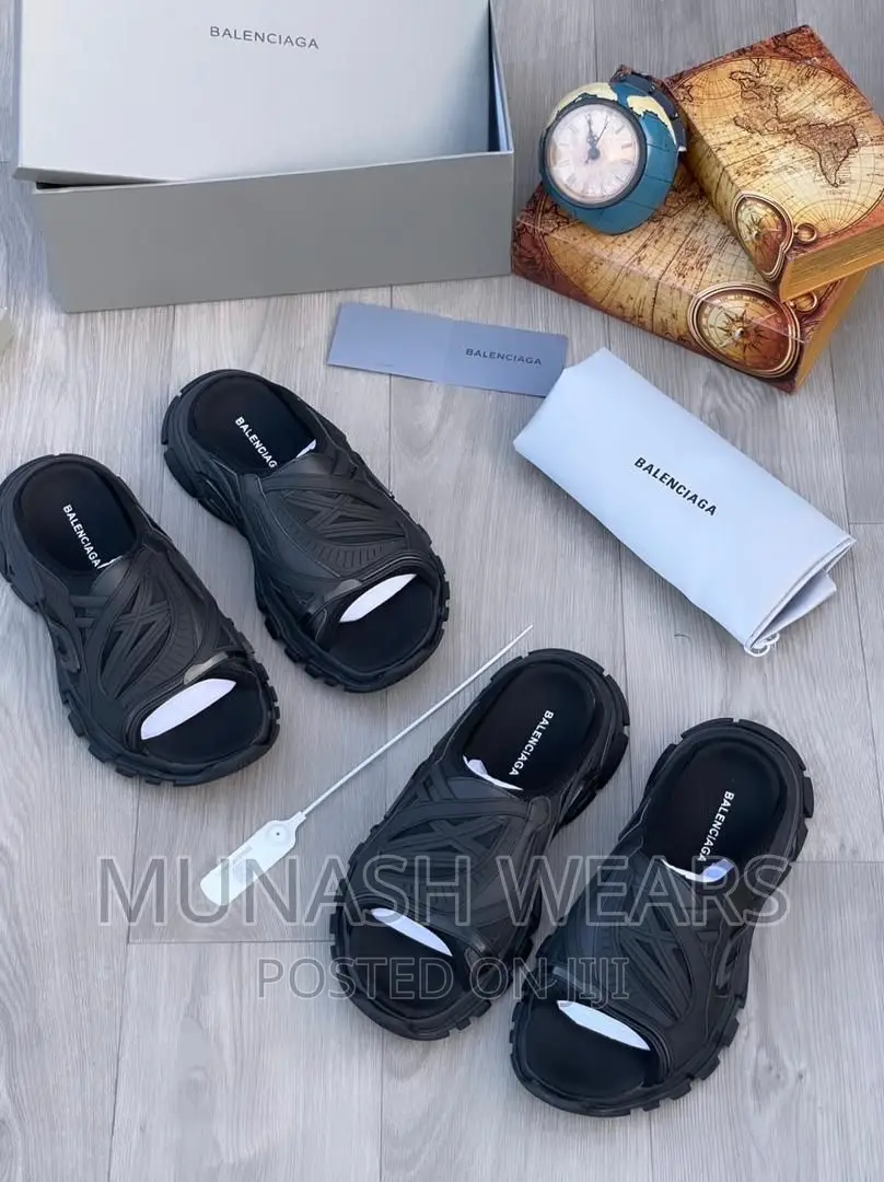 BALENCIAGA Track Slipers
