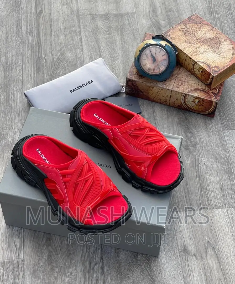 BALENCIAGA Track Slipers