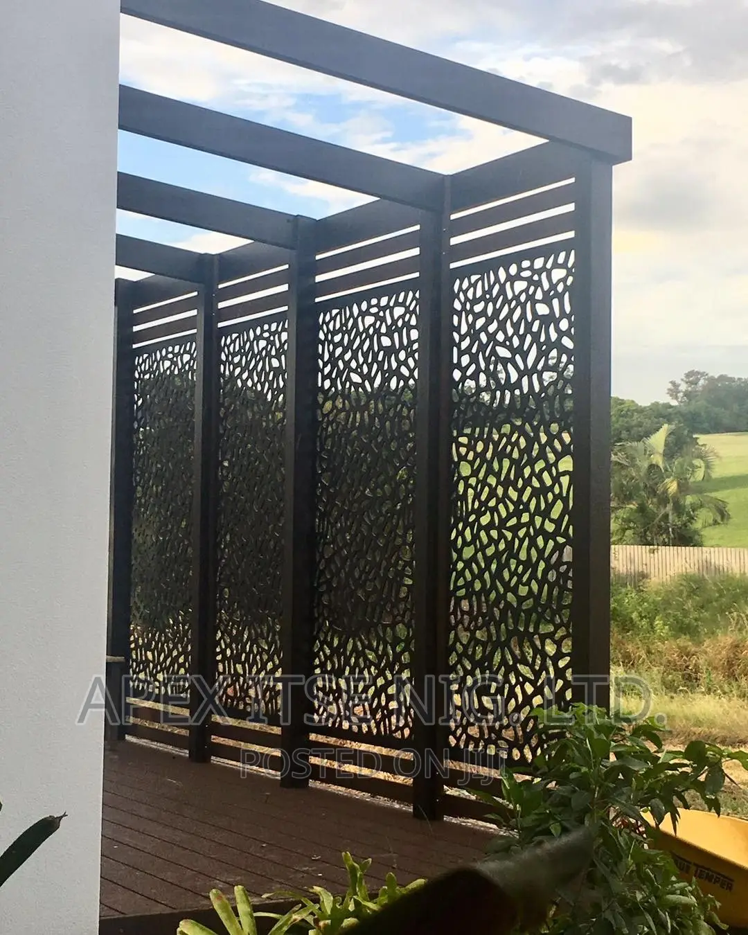 Laser Screen Pergola