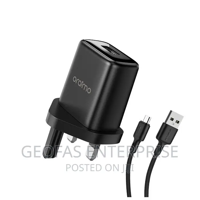 Oraimo Cannon 3.6W UK Mini Type Efficient Durable Charge Kit