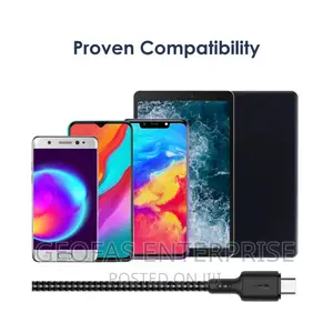 Oraimo Braid 1.5m Nylon Braided Charging Cable-Micro USB