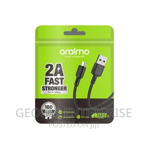 Photo - Oraimo Duraline 2 Fast Charging Cable Micro-Usb Lightning