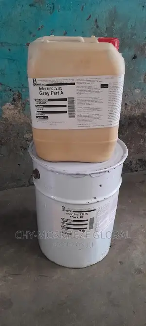 International Interzinc 22 Gray Epoxy Paint