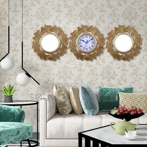 Clock With Mirror
