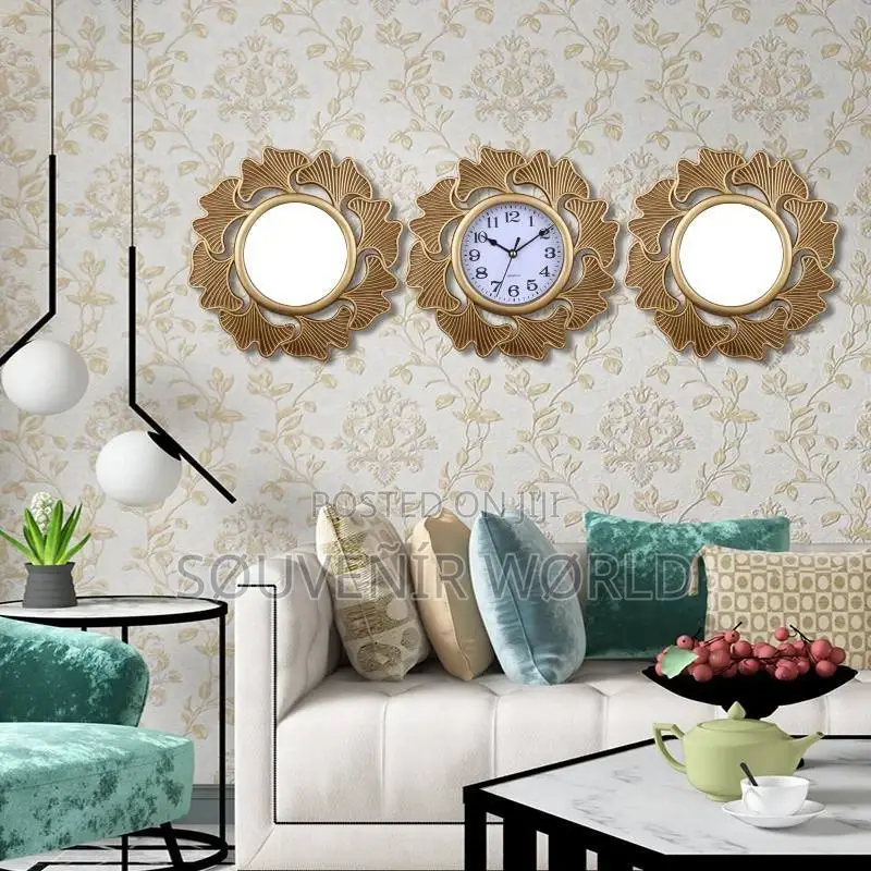 Clock With Mirror