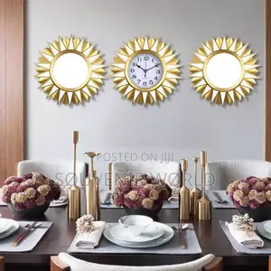 Clock With Mirror
