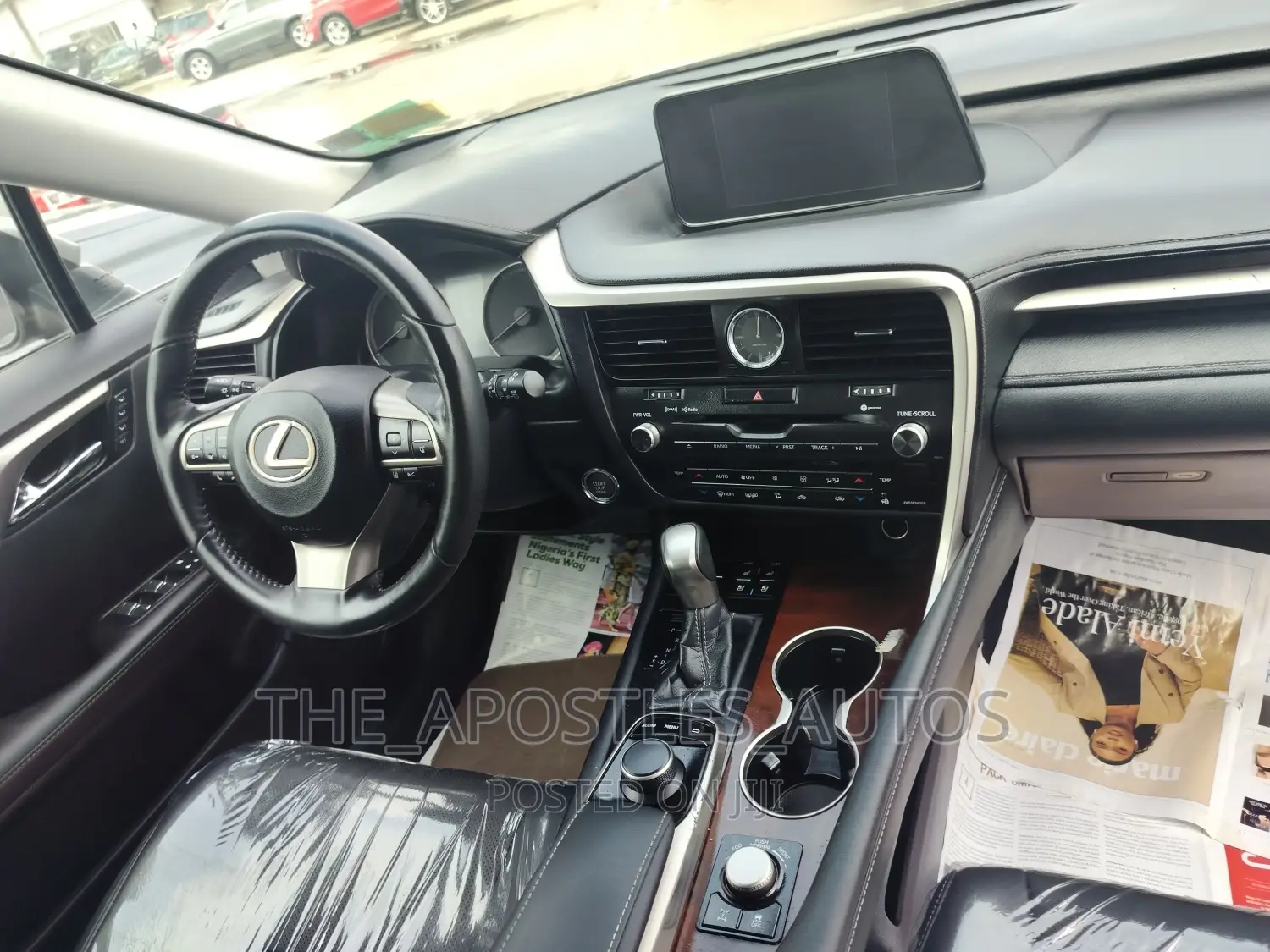 Lexus RX 350 FWD 2017 Gold