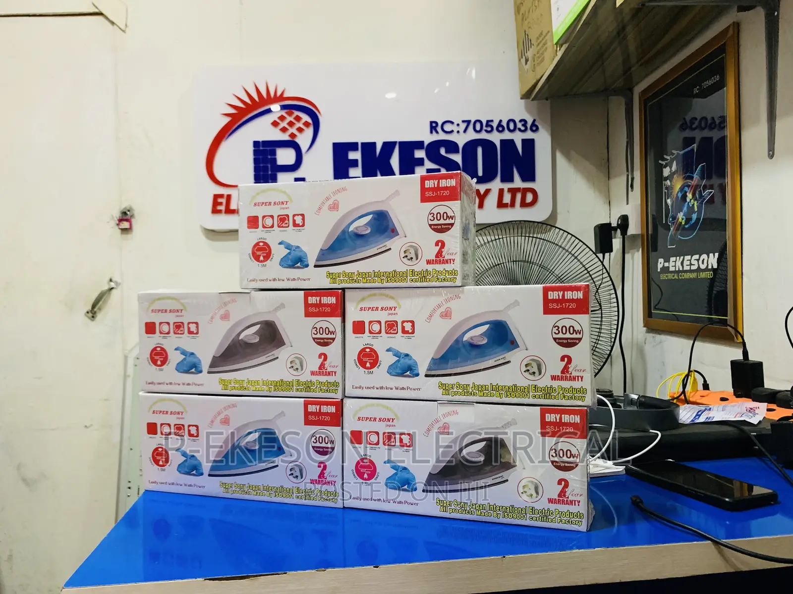300w Low Voltage Sony Solar Dry Iron