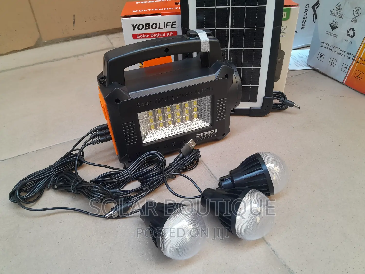 Yobolife Solar Power Kit
