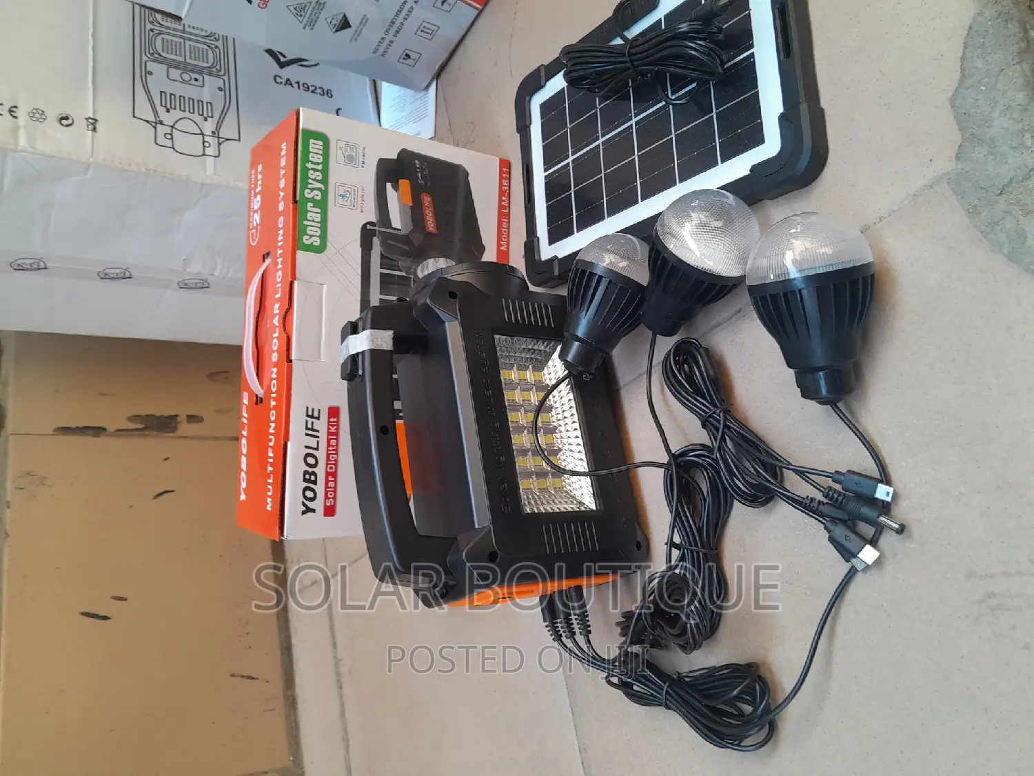 Yobolife Solar Power Kit