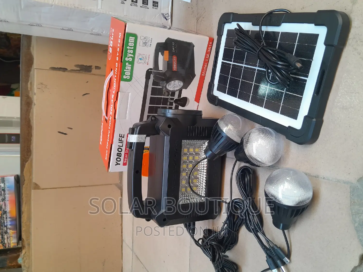 Yobolife Solar Power Kit