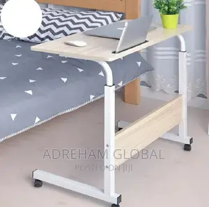 Adjustable Laptop Table With Wheels