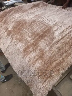 Plain Soft Shaggy Center Rugs (4/6) and (5/7)